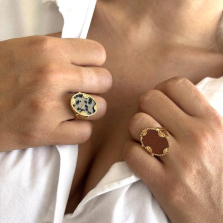 Bague léopard acier inoxydable Canaille Bijoux, bijoux félin pour femme